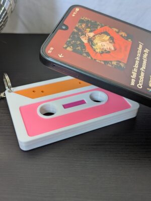 Porte-clés Cassette NFC – La Mixtape 2.0